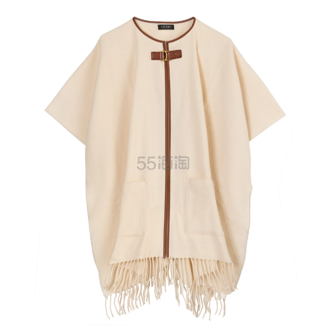 Lauren Ralph Lauren 拉夫劳伦马术扣披肩