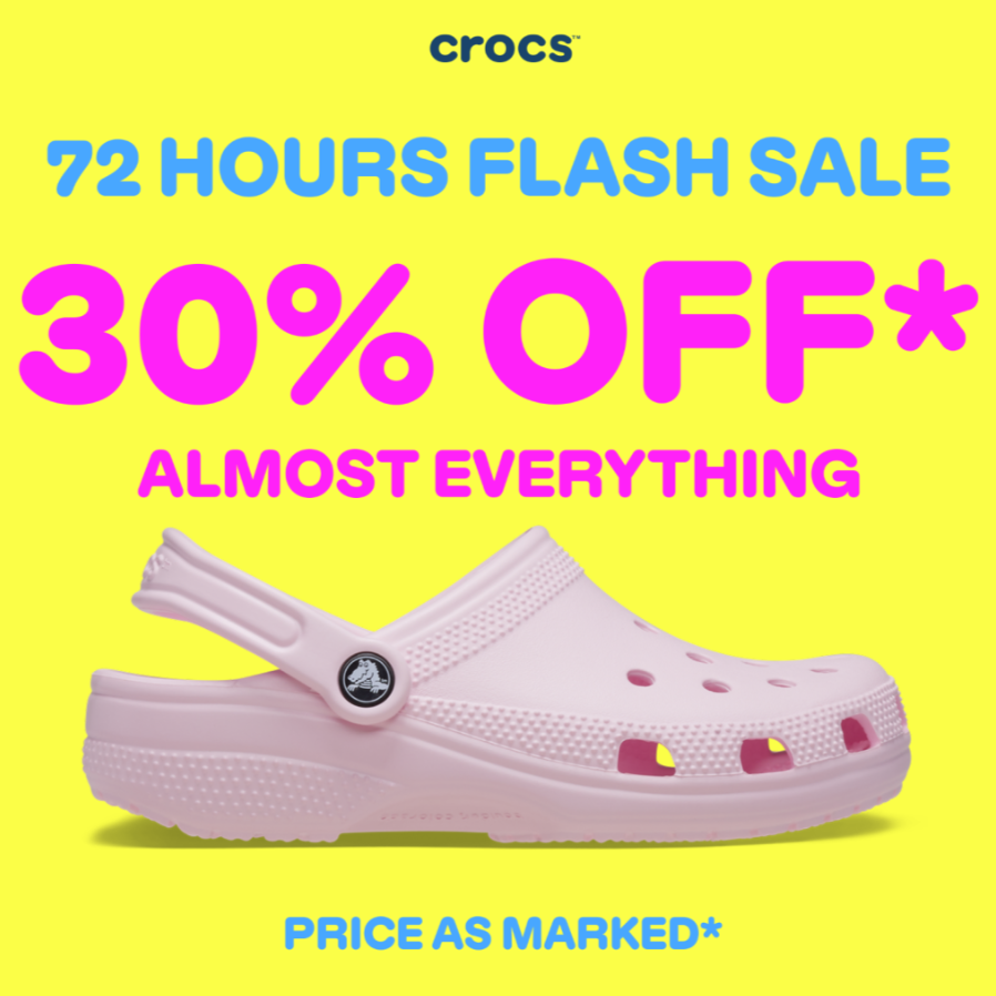 Crocs AU：闪促！多款洞洞鞋反季特惠
