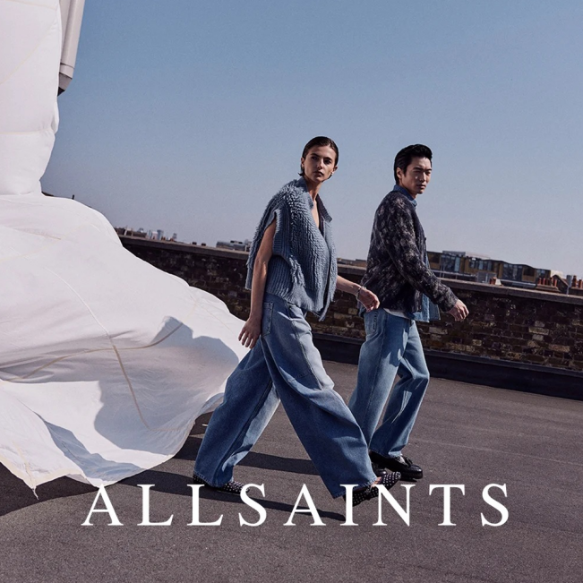 Nordstrom Rack：AllSaints 英伦风尚直降 印花 T 恤$39