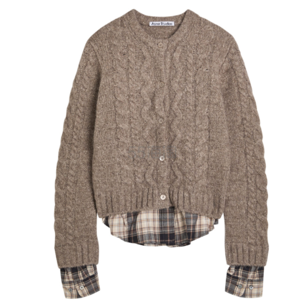 ACNE STUDIOS 羊毛混纺开衫