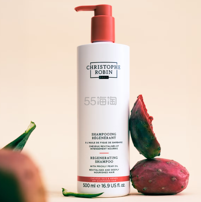 Christophe Robin 仙人掌果油修护洗发露 500 毫升