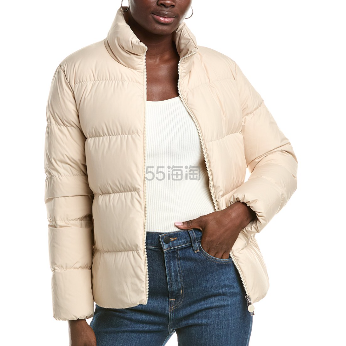 Moncler Mauzin 白色羽绒服