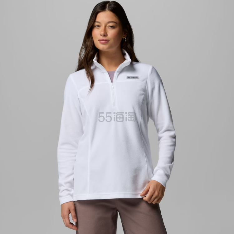 Columbia 哥伦比亚 Lake Aloha 半拉链抓绒套头衫