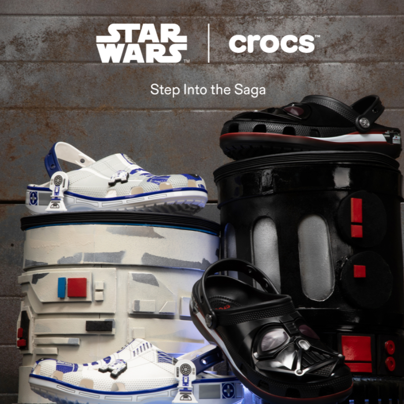 Crocs SG：星球大战联名洞洞鞋上新