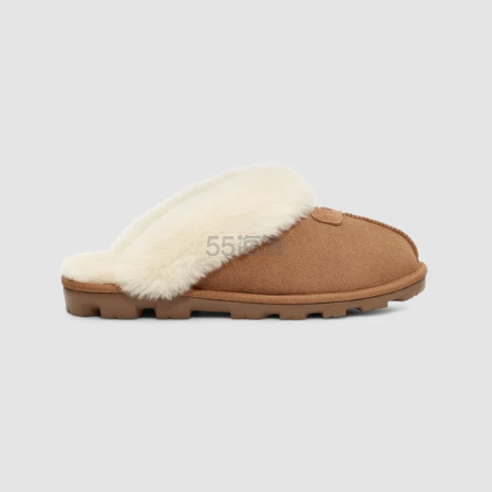 UGG Coquette 毛绒拖鞋