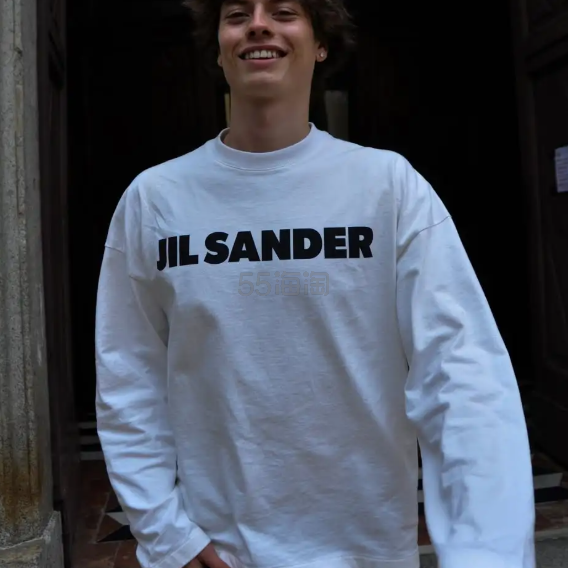 JIL SANDER Logo 印花 T 恤