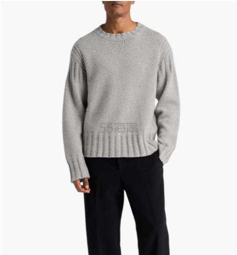 JIL SANDER 混色羊绒毛衣