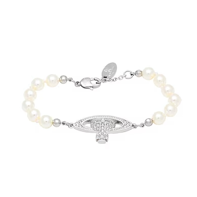 VIVIENNE WESTWOOD 西太后珍珠土星手链