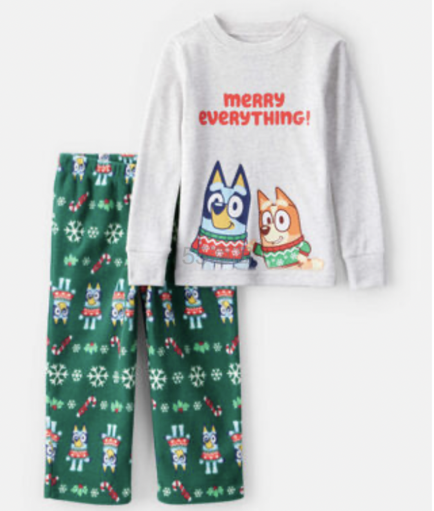 Carter's Bluey 圣诞睡衣