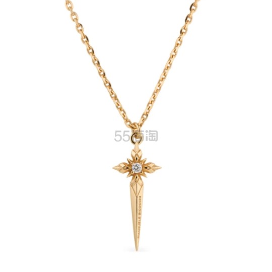 蔡徐坤同款不同色 Emanuele Bicocchi Stella Ventis 匕首吊饰项链
