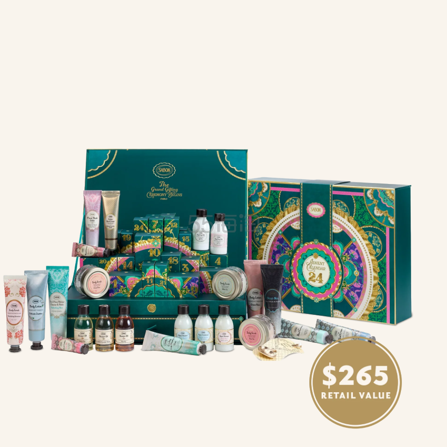 Sabon 24天圣诞倒数日历