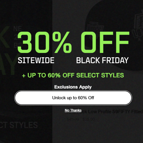 【2025黑五】New Era：解锁潮人必备单品 入经典棒球帽