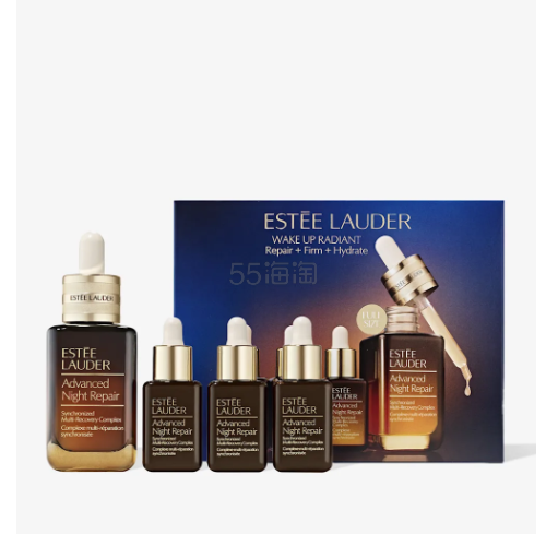 2件享7折！Estee Lauder 雅诗兰黛 小棕瓶精华 1拖3