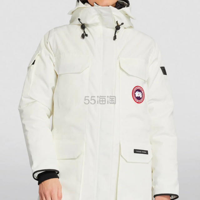 Canada Goose N. Star 白色派克大衣