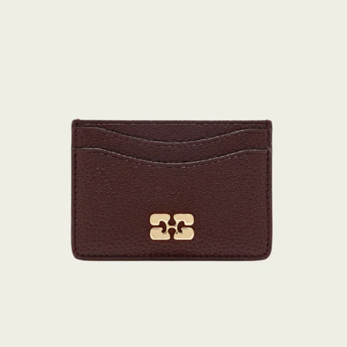 Ganni 咖啡色卡套