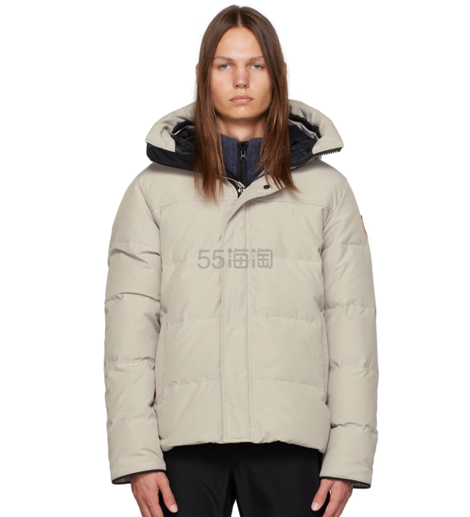 官网$1250！Canada Goose  MacMillan 羽绒服 米色