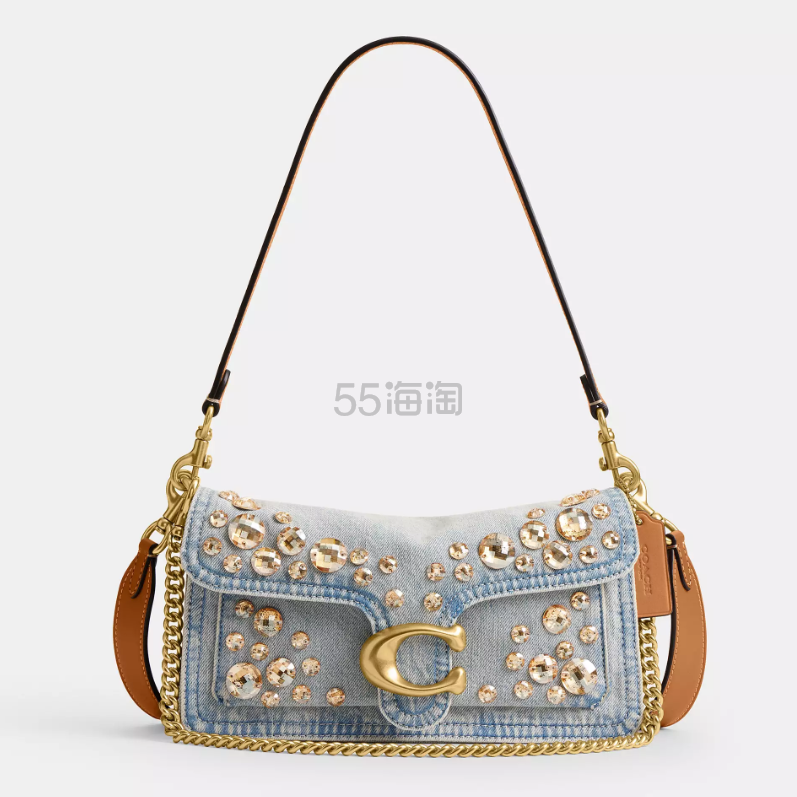 COACH 蔻驰 Tabby 26 水晶斜挎包