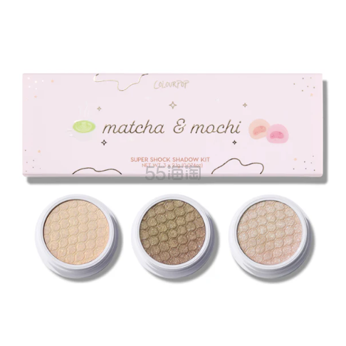 ColourPop 卡拉泡泡土豆泥眼影3件套 #Matcha and Mochi