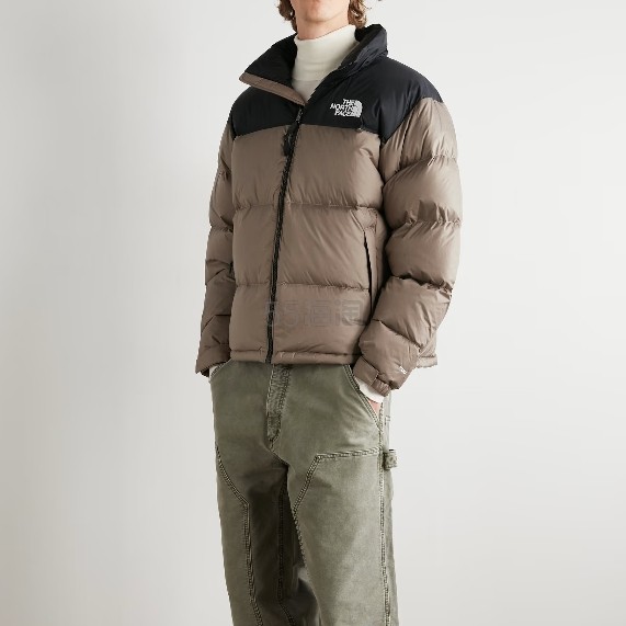 THE NORTH FACE 北面 1996  Retro Nuptse 浅棕色羽绒服