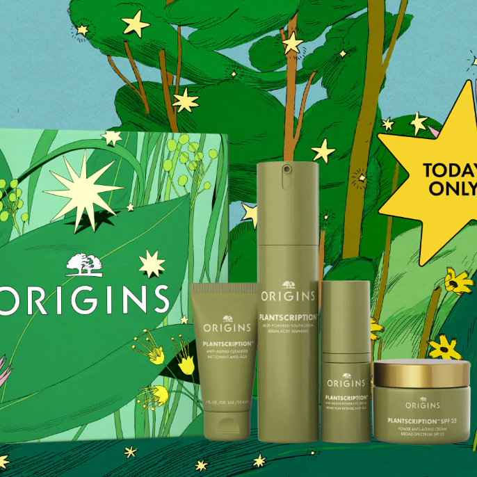 Origins：黑五每日特惠！专区礼品套装无门槛5折