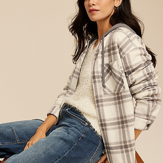 【2025黑五】maurices：精选正价格子衬衣低至5折