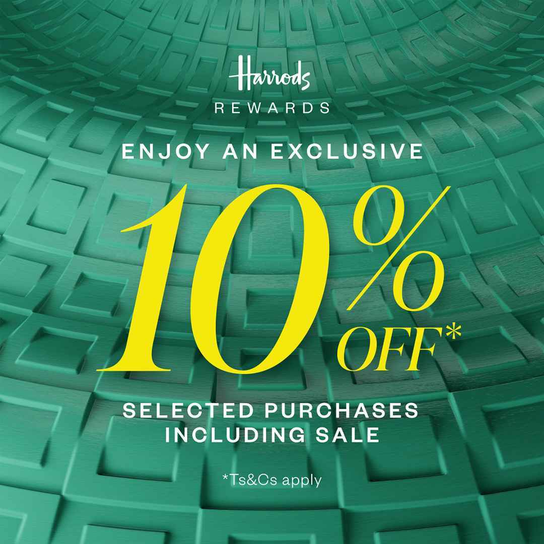 Harrods APAC：会员大促！精选时尚、家居等9折