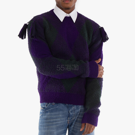 屈楚萧同款!Burberry 羊毛毛衣