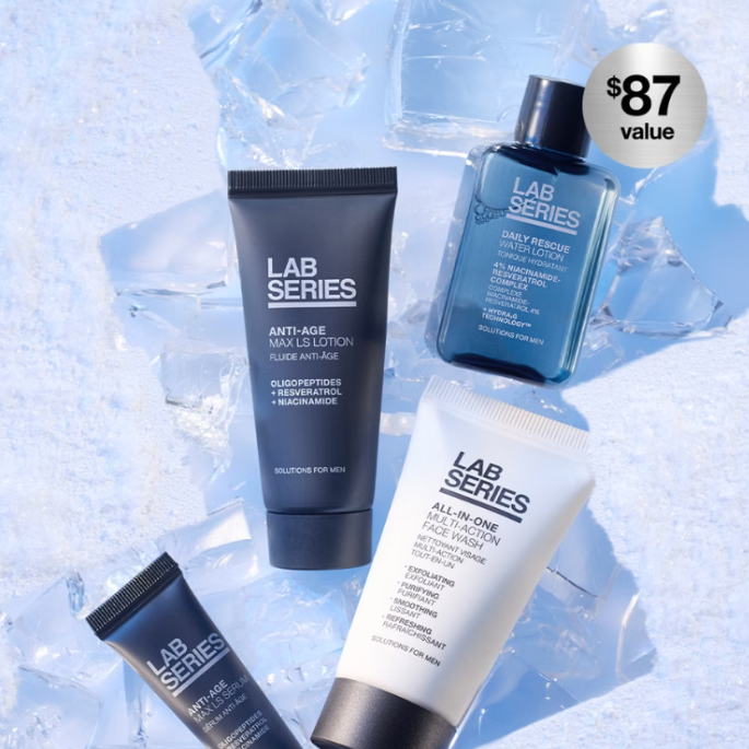 【2025网一】Lab Series：全场男士护肤无门槛7折