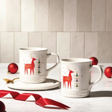 【2025网一】Le Creuset：高颜值厨具大促 满赠圣诞驯鹿马克杯等