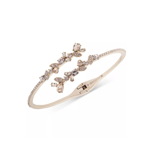 Givenchy 纪梵希 水晶花卉环绕式手镯 2色可选
