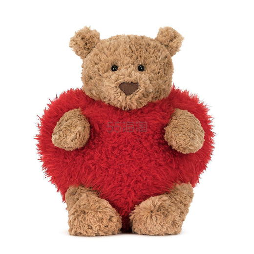 Jellycat 爱心小熊玩偶