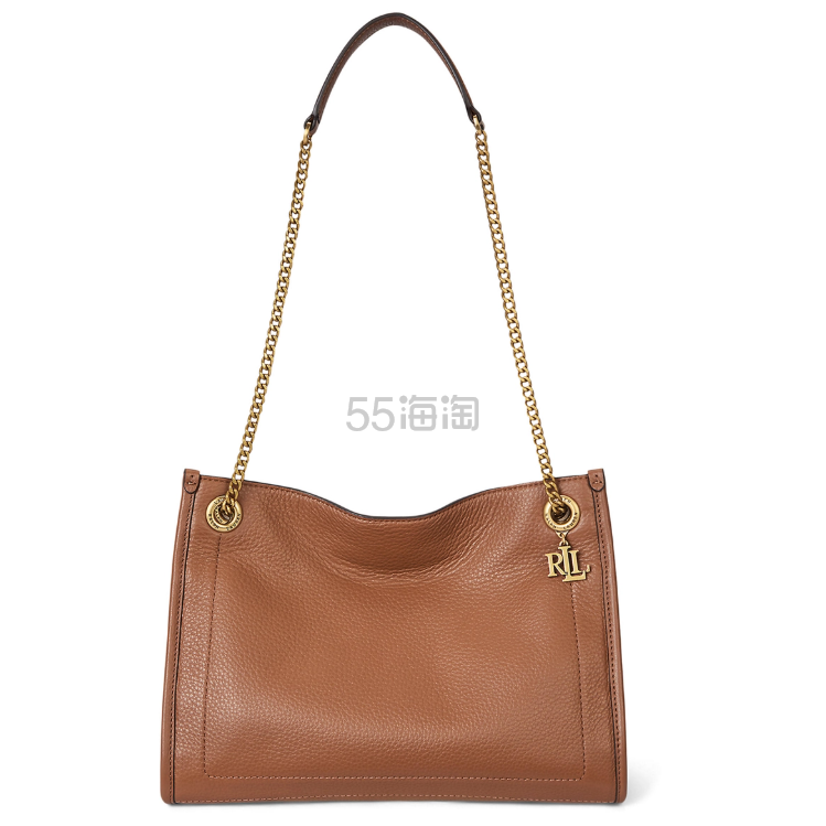 Lauren Ralph Lauren 拉夫劳伦 Pebbled 中号手提包