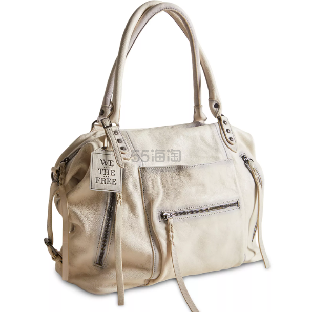 返$50礼卡!Free People 白色机车包