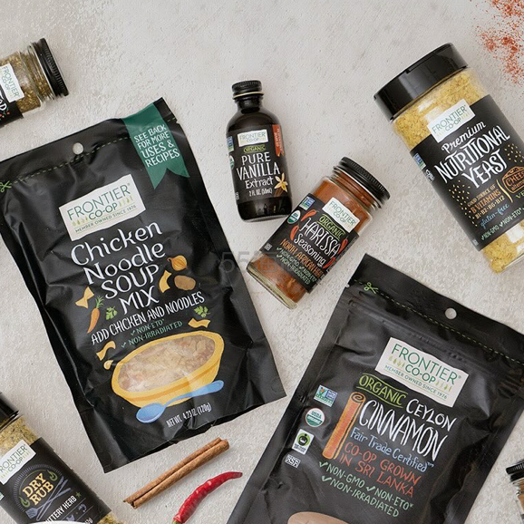 Vitacost：精选 Frontier Natural Products 有机调料品专场