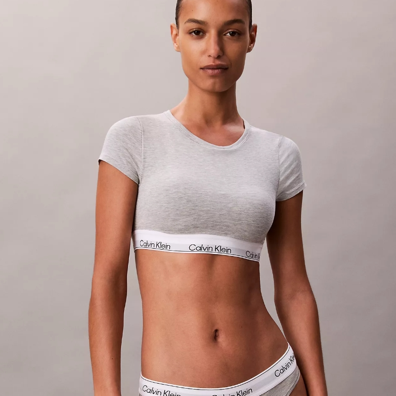 Calvin Klein 短款T恤内衣