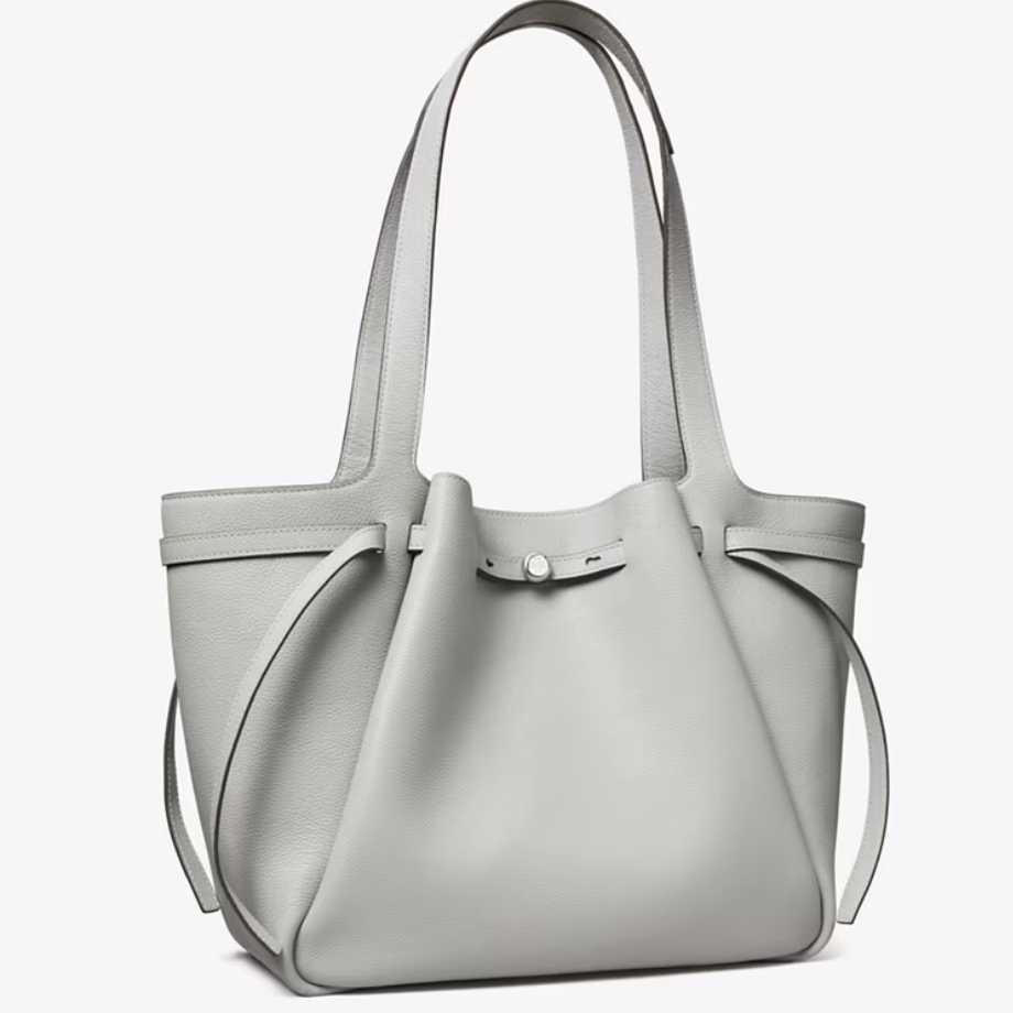 Tory Burch 汤丽柏琦 Romy 托特包 浅灰色