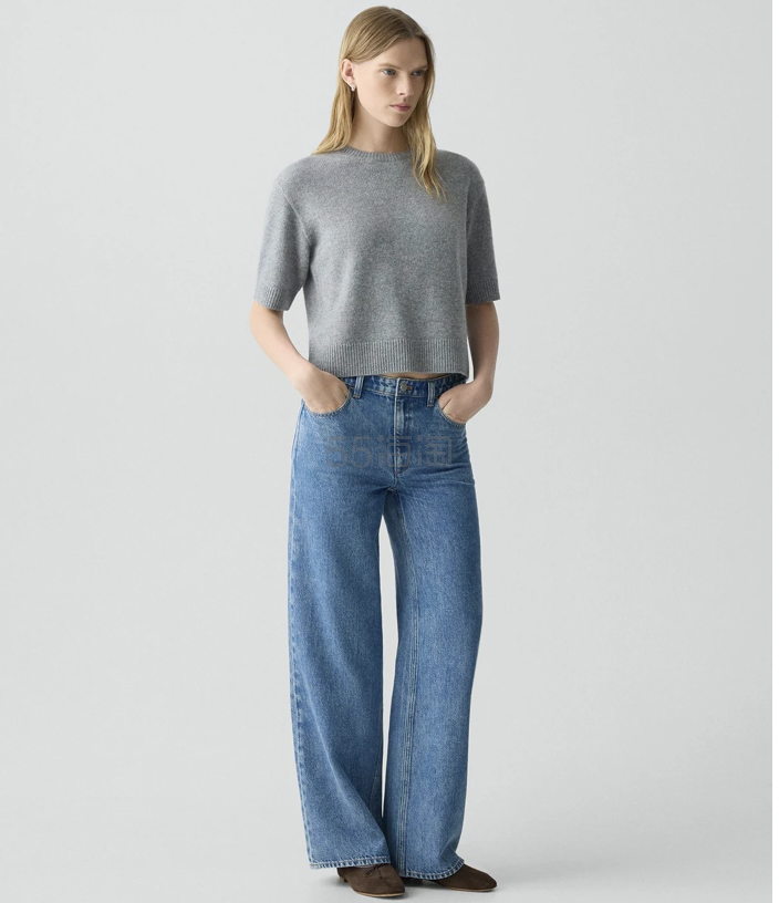 Theory 直筒牛仔裤