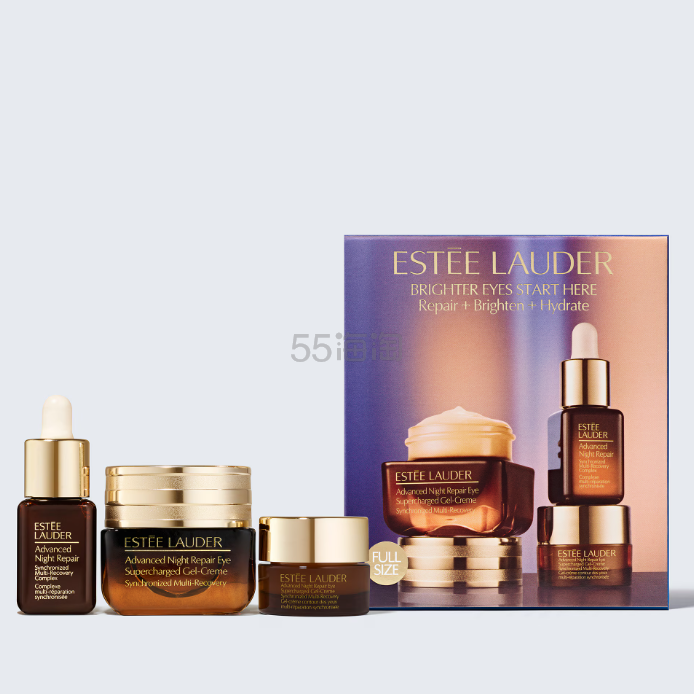 Estee Lauder 雅诗兰黛小棕瓶3件套