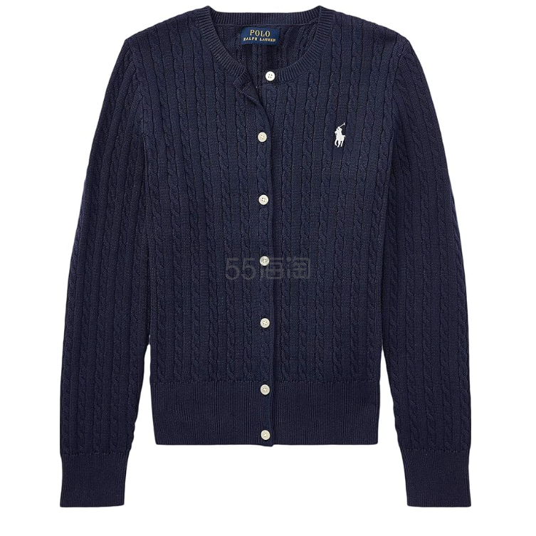 Polo Ralph Lauren 拉夫劳伦大童款绞花毛衣开衫