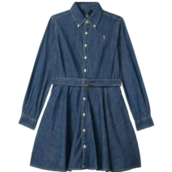 Polo Ralph Lauren 拉夫劳伦大童款衬衫裙