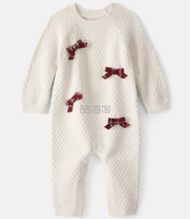 Carter's 蝴蝶结连体衣