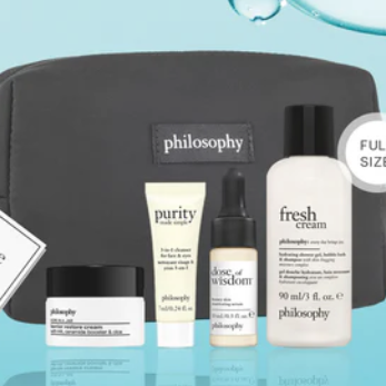 Philosophy：全场护肤冬日热卖 必入一步到位洁面