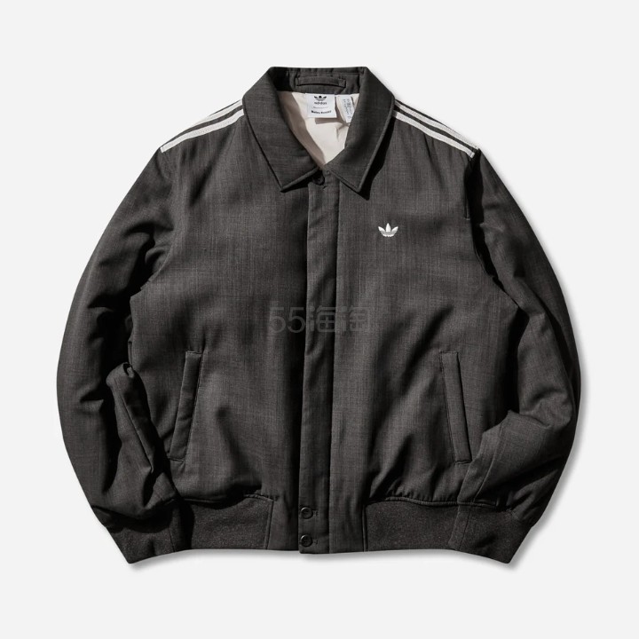 ADIDAS 阿迪达斯 x Wales Bonner 灰色外套