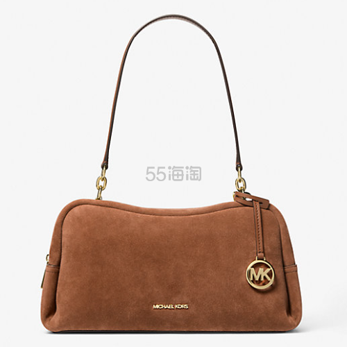 新款!Michael Kors Cecily 中号麂皮枕头包