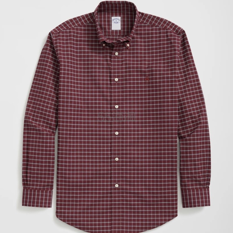 Brooks Brothers 红色格纹衬衫