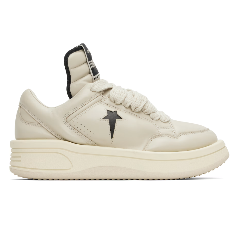 热卖！Rick Owens DRKSHDW 灰白色 Converse 联名 TURBOWPN Ox 运动鞋