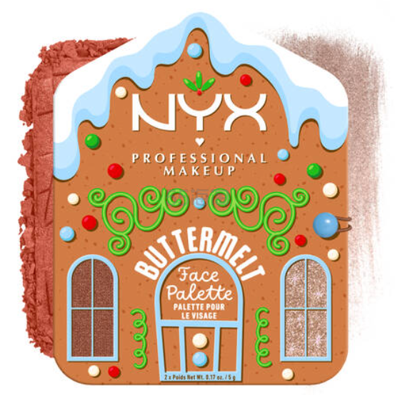 NYX Buttermelt 面部彩妆盘