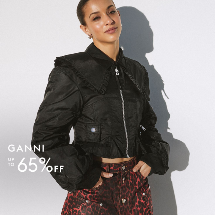 THE OUTNET 港站：GANNI 北欧轻奢款鞋服上新 印花T恤HK$413