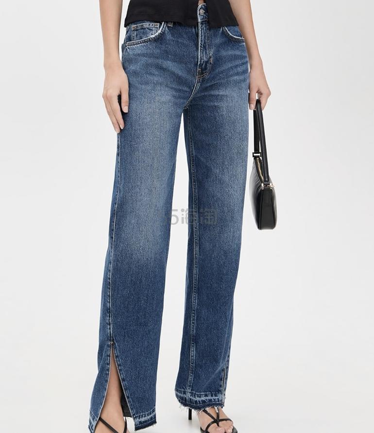 Reformation Val 90s 中腰直筒牛仔裤