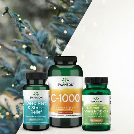 Swanson Health：全场营养补剂冬日特惠 复合B族、益生菌、钙片